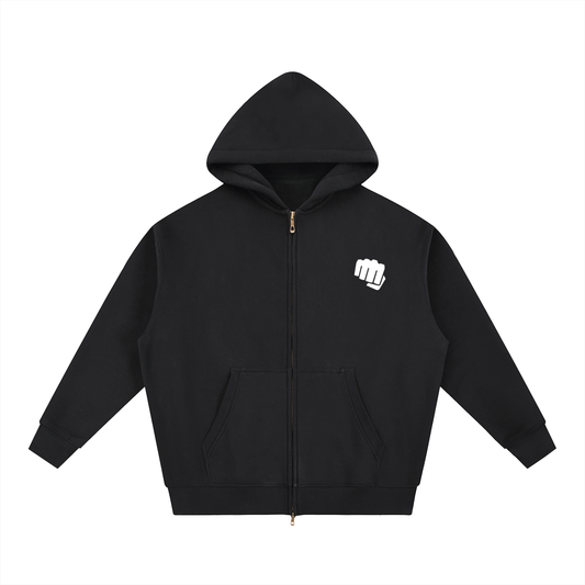 Essential Oversized Fleece Boxy Hoodie