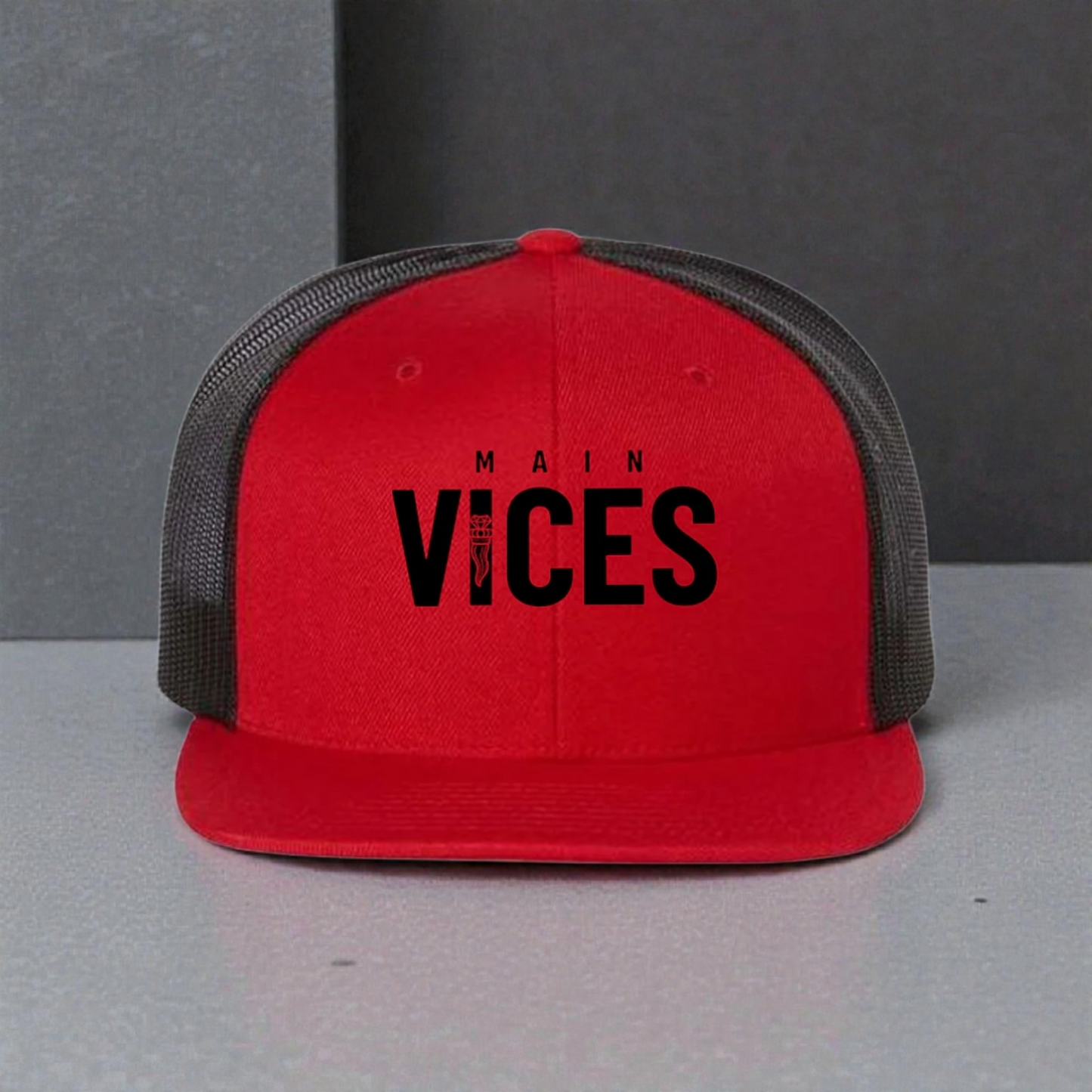 Vices Red & Black Snapback