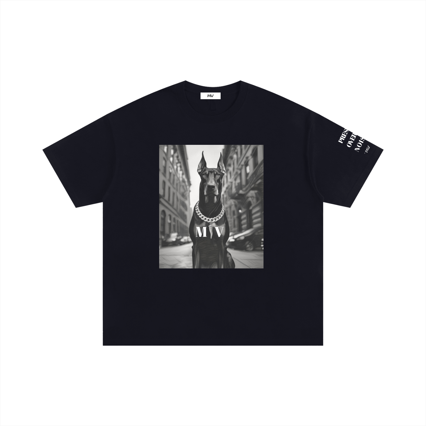 Black Doberman Tee