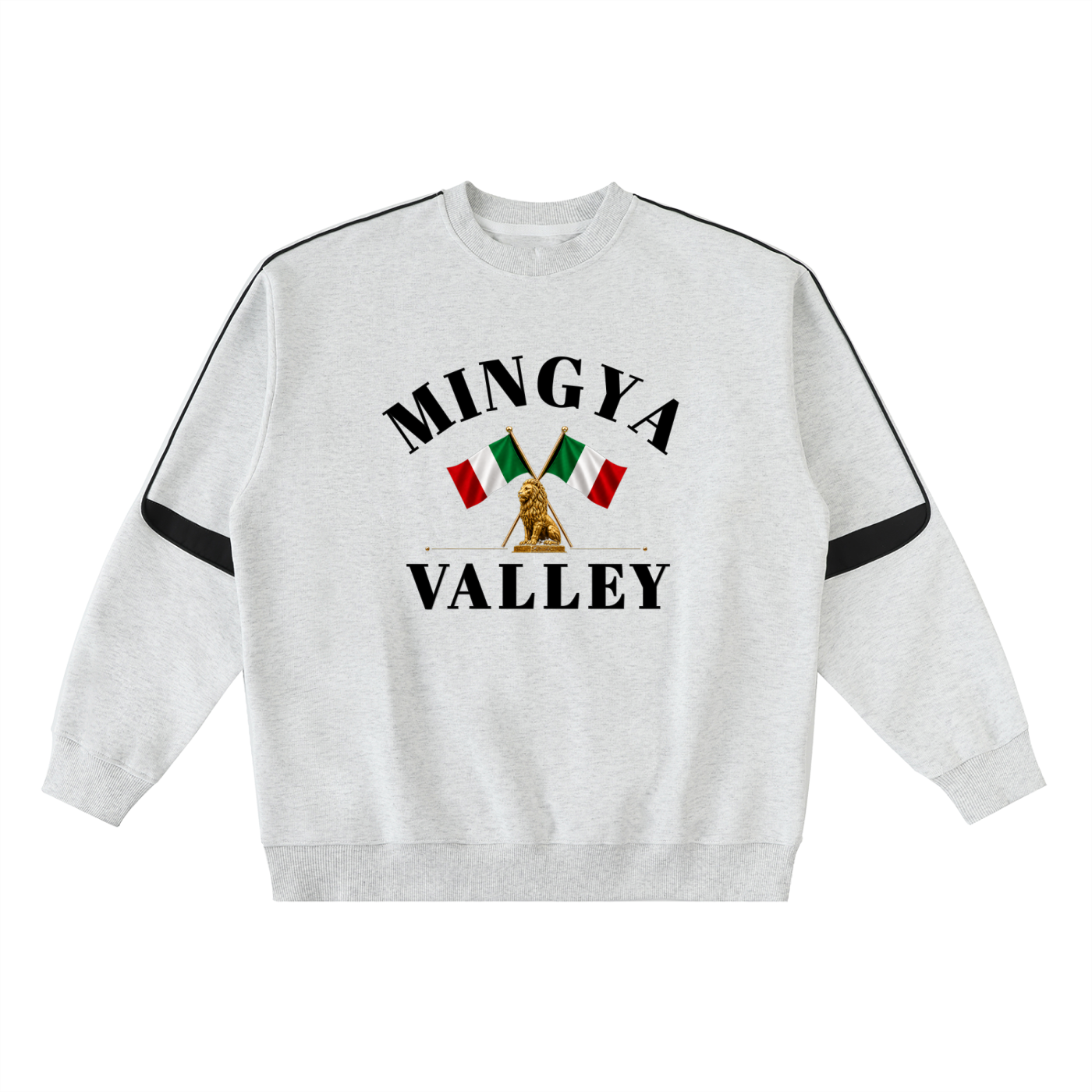 Grey Valley Flag Crewneck