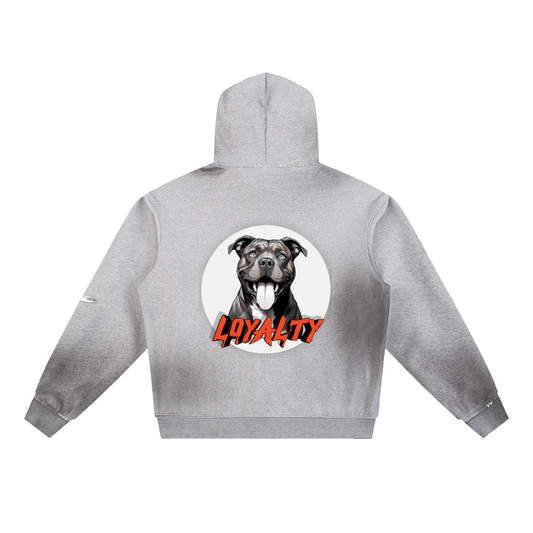 Sun Fade Frayed Hoodie