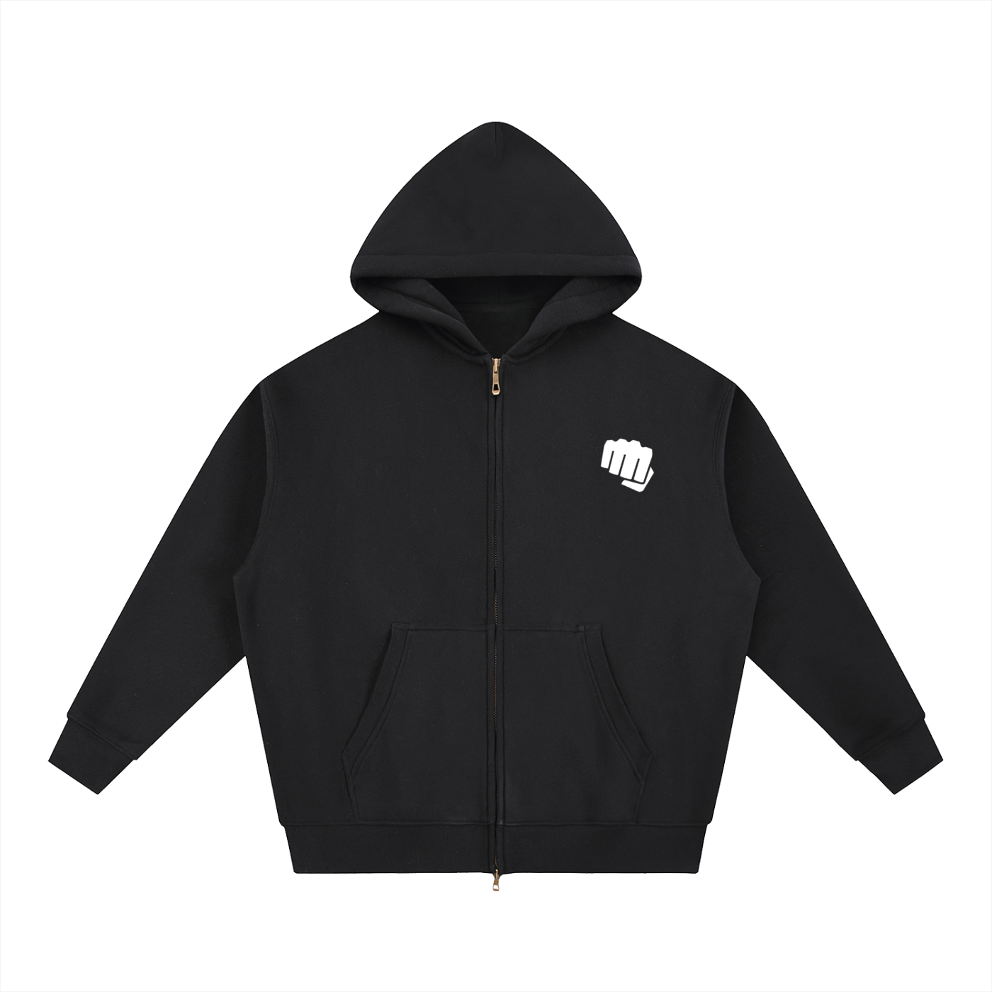 Essential Oversized Fleece Boxy Hoodie