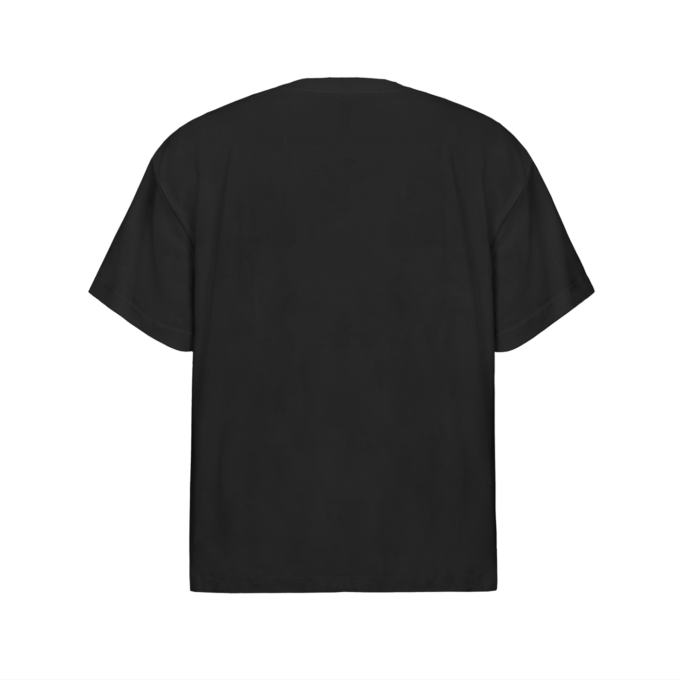 Red and Black Oversized Cotton T-Shirt