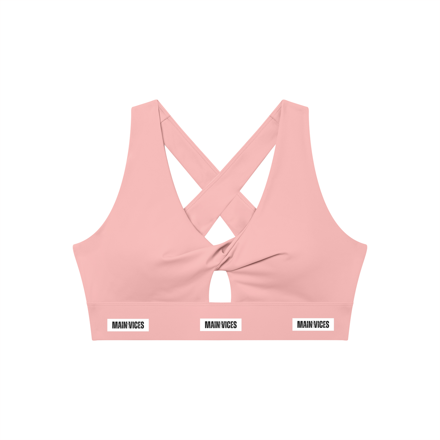 Twist Front Sports Bra