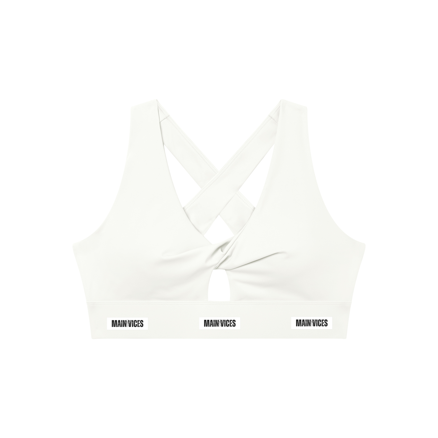 Twist Front Sports Bra