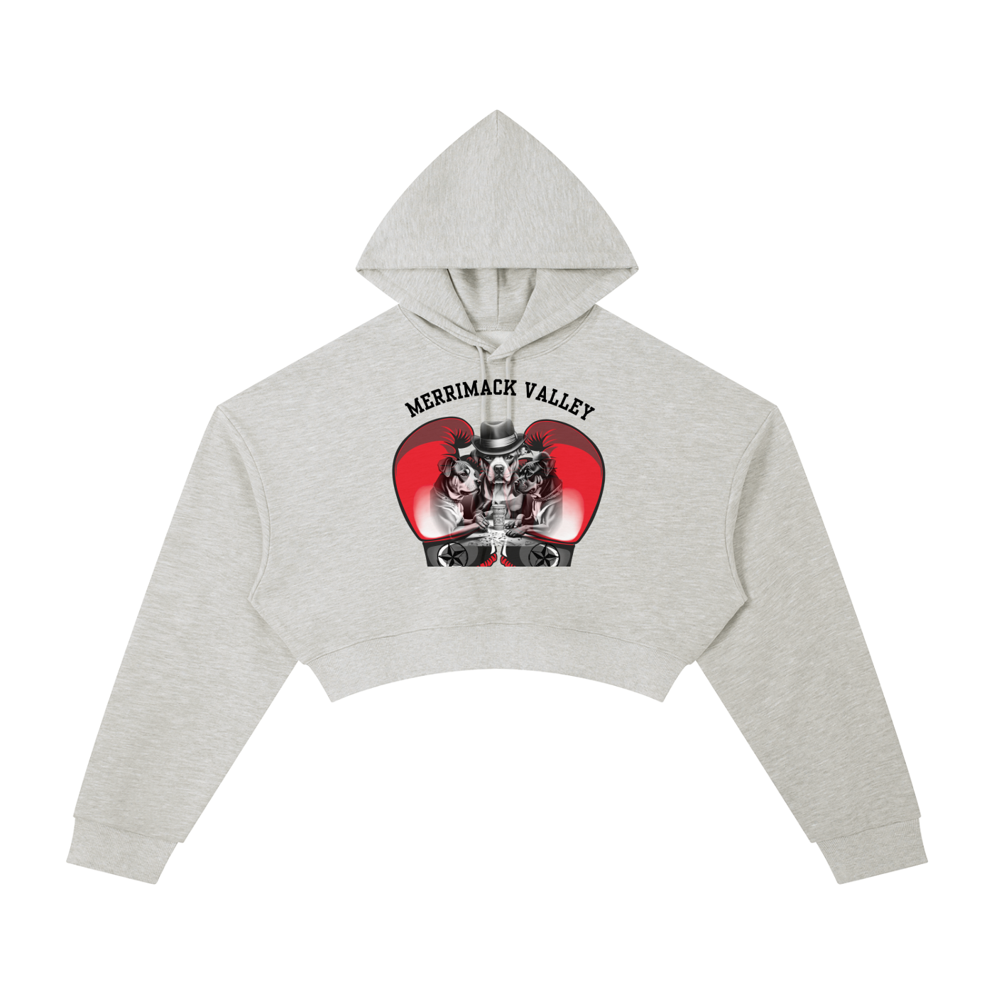 Essential Cropped Hoodie