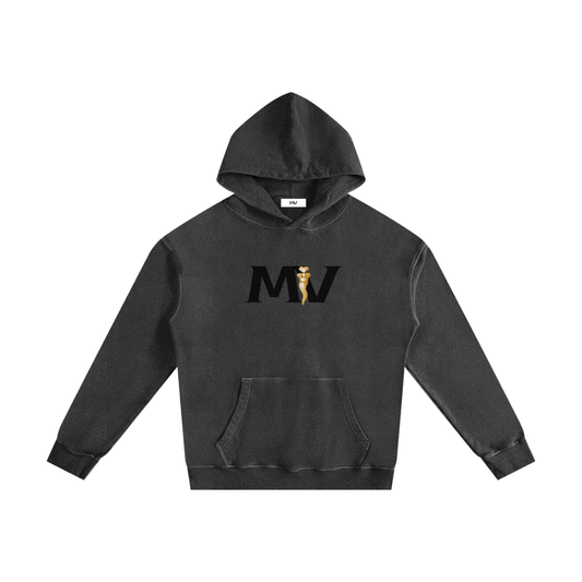 Vintage Washed Cotton Hoodie