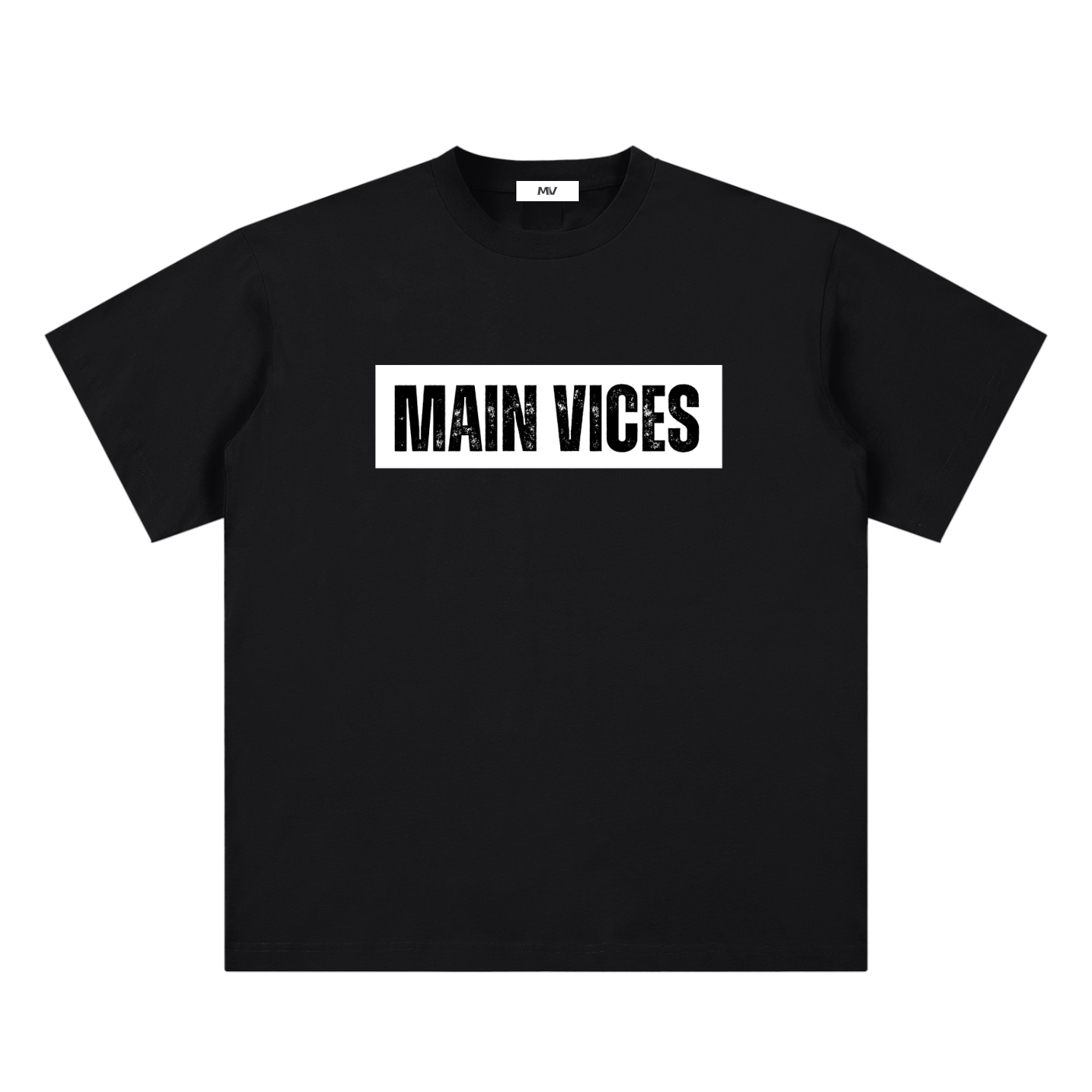 White Box Cotton Tee