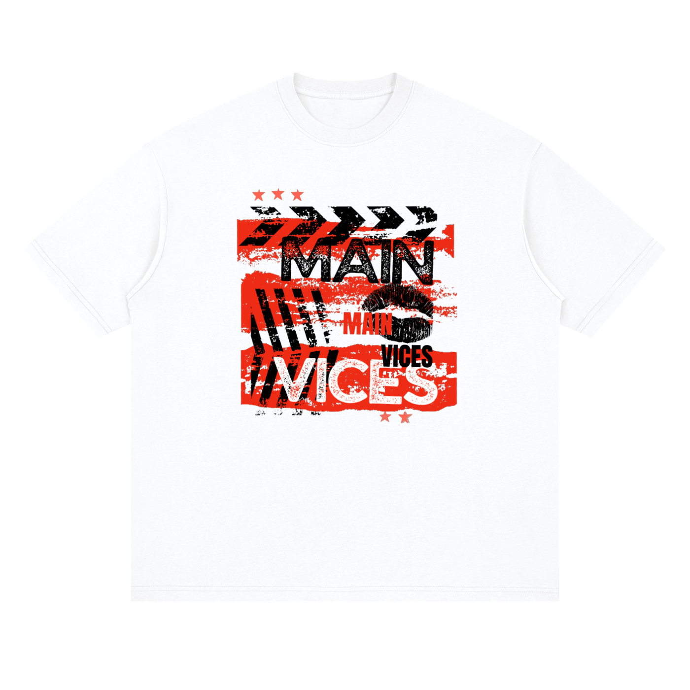 Streetwear Loose Drop Shoulder T-Shirt