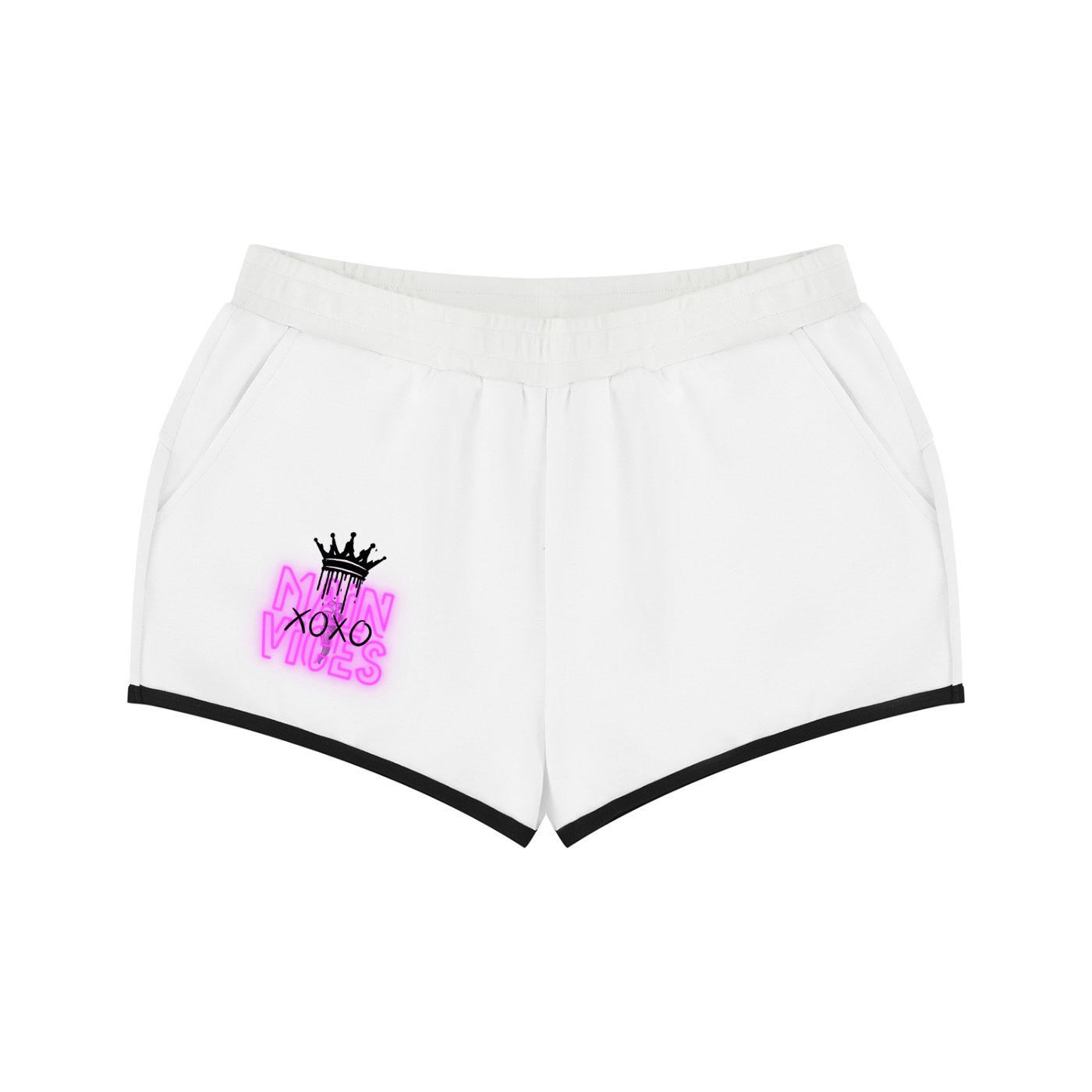 MV Black and White Shorts