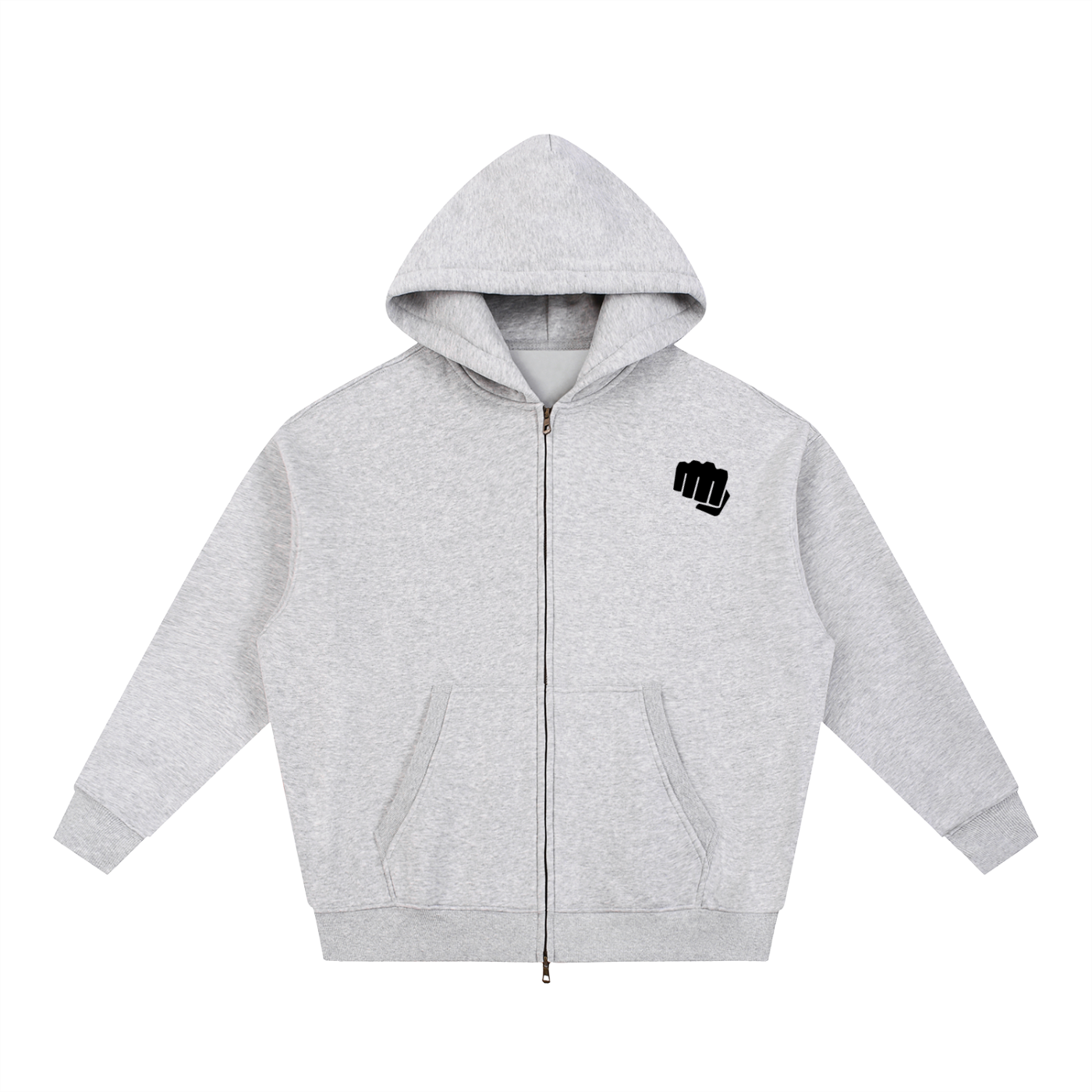 Essential Oversized Fleece Boxy Hoodie