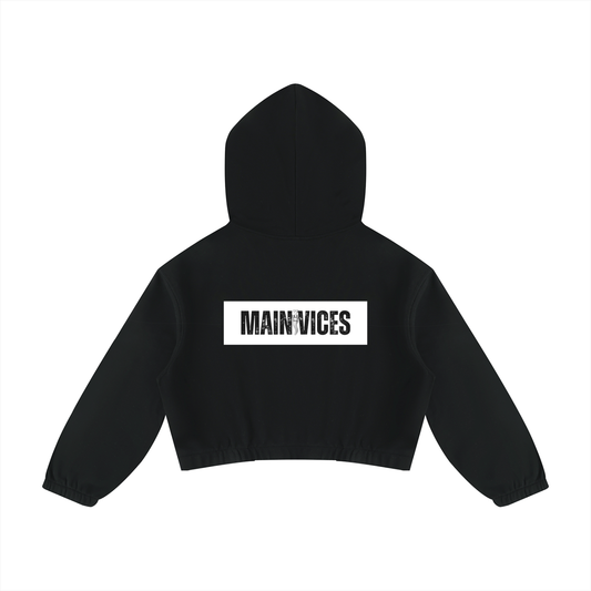 Boxy Quarter-Zip Hoodie