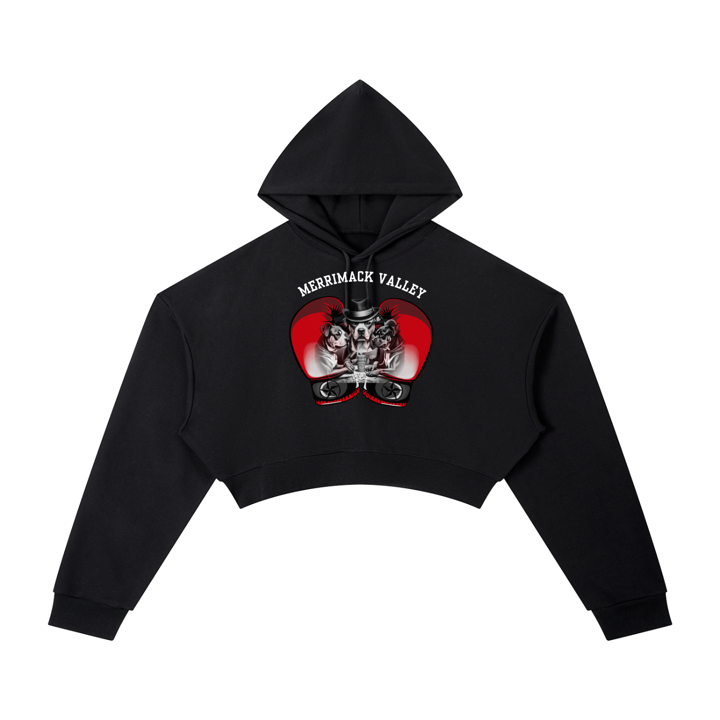 Essential Cropped Hoodie