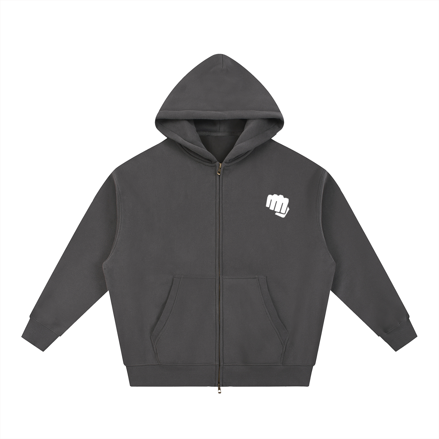 Essential Oversized Fleece Boxy Hoodie