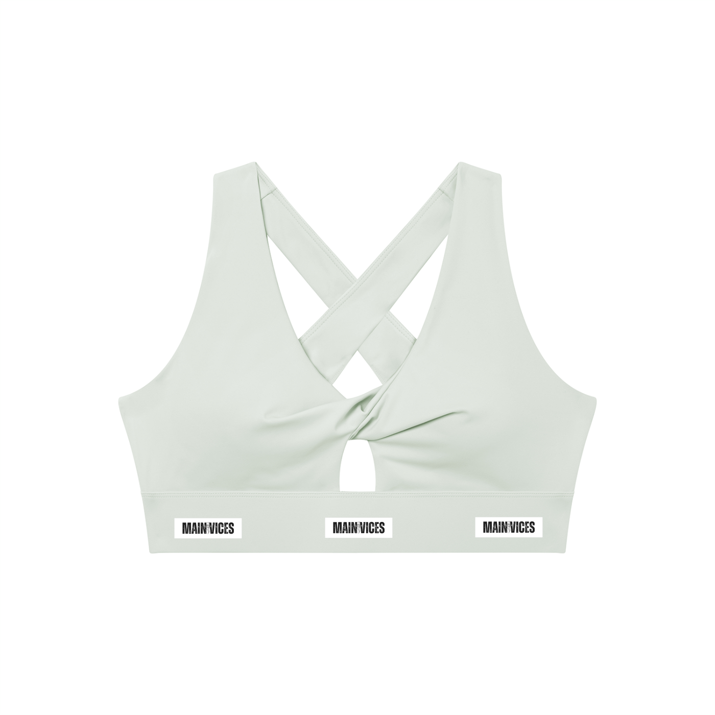 Twist Front Sports Bra