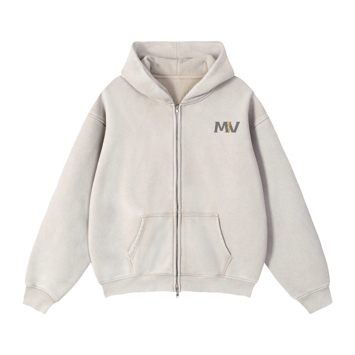 Zip Up Golden Eye Hoodie