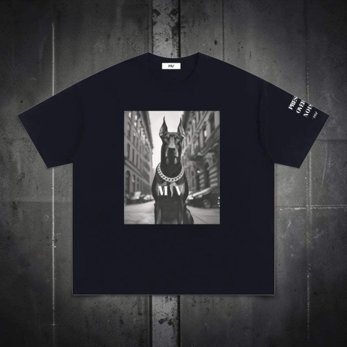 Black Doberman Tee