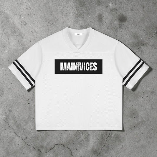 Mesh Black Stripe T-Shirt