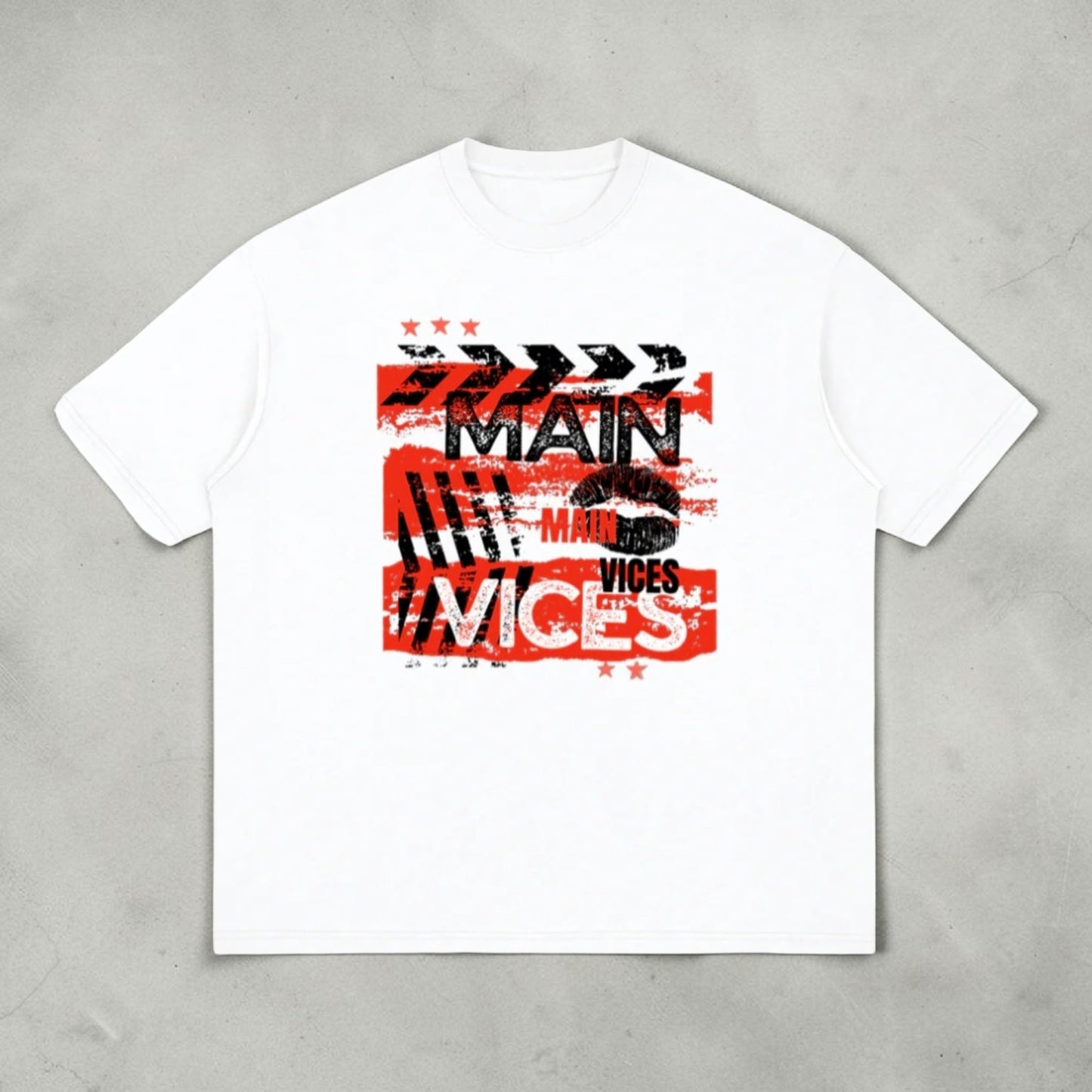 Streetwear Loose Drop Shoulder T-Shirt