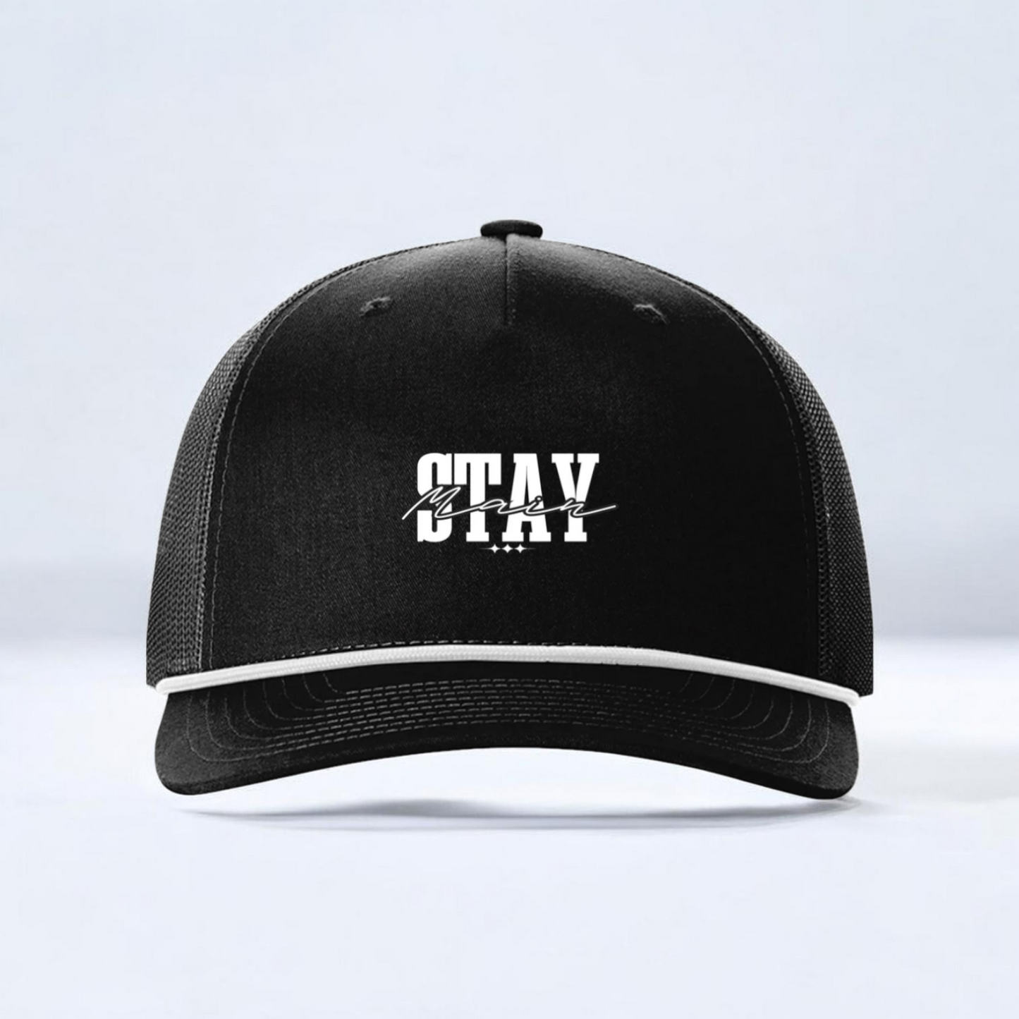 Stay Main Cursive Black