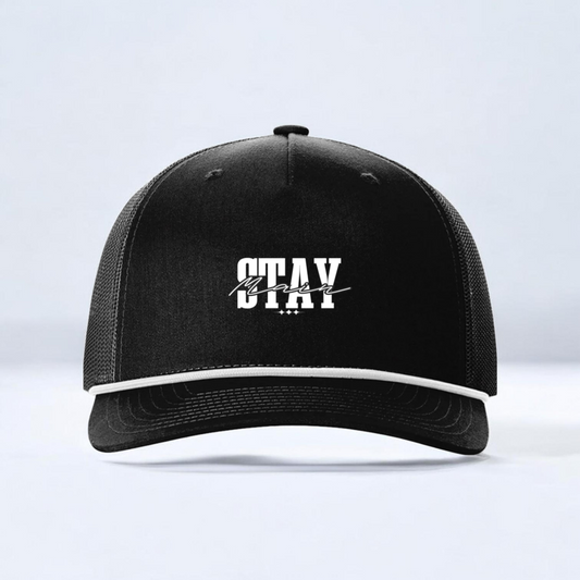 Stay Main Cursive Black